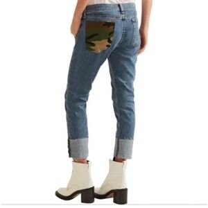 Rag & Bone jeans with camo flair